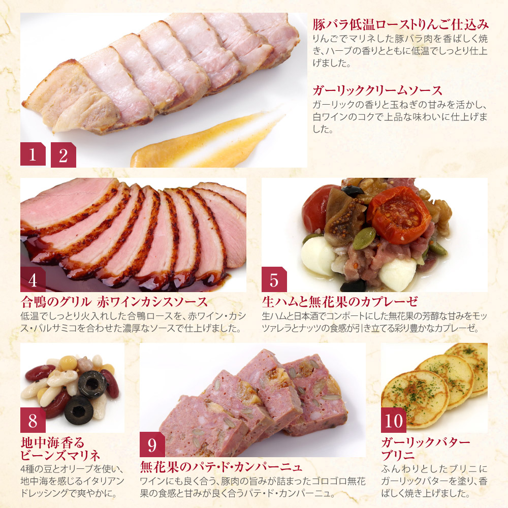 肉の贅沢重 メニュー4